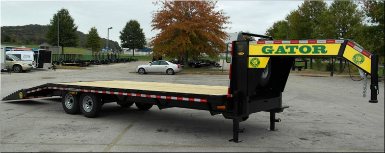 Gooseneck flat bed trailer for sale14k  Daviess County, Kentucky